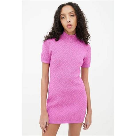 fendi bodycon|fendi embossed bodycon dress.